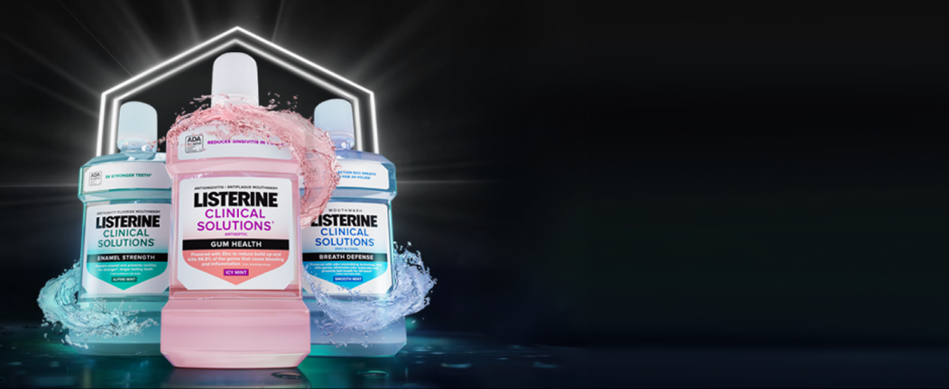 New LISTERINE® Clinical Solutions - Superpowered Solutions